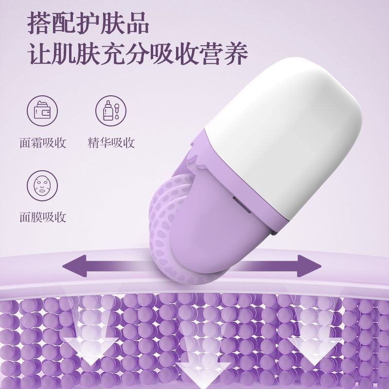 Dụng cụ nén lạnh Con lăn hai đầu Con lăn nén đá hai trong một Dụng cụ Massage làm mát phù nề Máy mát xa đa chức năng AX di động