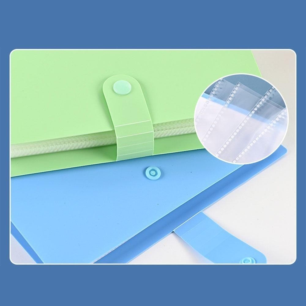 Album sưu tập hóa đơn  100, Sách lưu trữ tiền dung lượng lớn không thấm nước, Nhãn dán sách lưu trữ túi lá bên trong