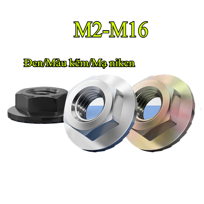 [GFT-X] Đai ốc liền long đền inox 304 / Mạ niken / Mạ kẽm - Tán liền ...