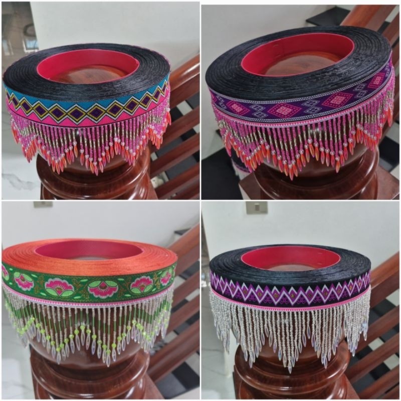 Mũ dân tộc H mông, mũ dùng để biểu diễn văn nghệ, chụp ảnh, đạo cụ phụ kiện