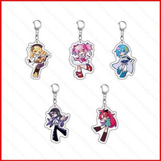 GC9 Puella Magi Madoka Magica Acrylic Móc Khóa Akemi Homura Mặt Dây Chuyền Túi Anime Phụ Kiện CG9