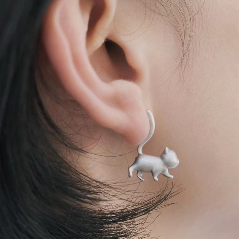 ✨Meow Star Mèo Con Bông Tai 2025 Tất Cả Trận Đấu Bông Tai Thiết Kế Độc Đáo Bông Tai Niche 25.7.20