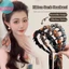 Lược Ruy Băng Nắng, Làn Sóng Vintage Với Ruy Băng Hoa & Lược - Băng Đô Quấn Tóc Hiệu Ứng Vương Miện Cao Có Thể Đảo Ngược VN