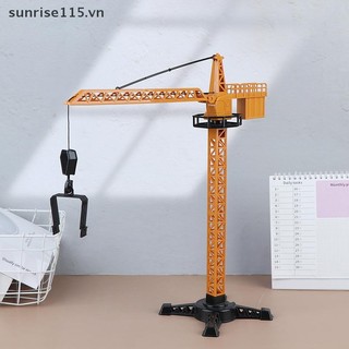 SRVN Dành Cho Bé Trai Quà Tặng Kỹ Thuật Nhựa Diecast Tháp Cần Cẩu Mô Hình Xây Dựng Cổ Điển Máy Xúc.