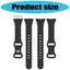 Dây đeo đồng hồ silicon BTM Dây đeo đồng hồ phát hành nhanh cho đồng hồ Fit 3 4 Dây đeo cổ tay silicon mềm nhiều màu