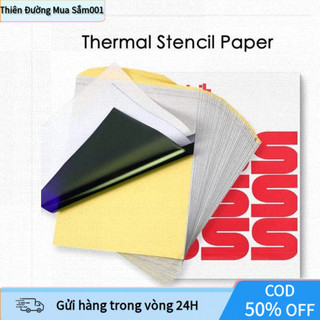【48h】Set 20/100 Giấy In Nhiệt A4 Chuyên Dụng Cho Máy Xăm Hình giấy scan hình xăm