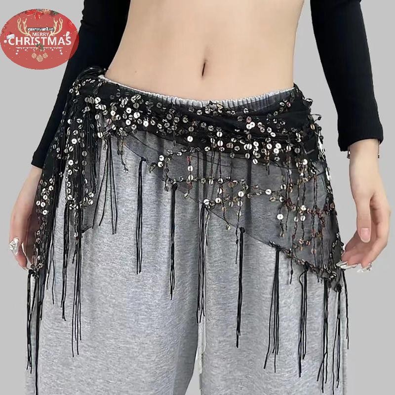 Xuân - Khăn Thắt Lưng Khiêu Vũ đa năng, phù hợp với jazz và khiêu vũ bụng