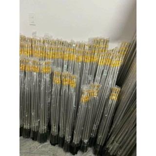 Sào Inox Đầu Vàng- Đầu Trắng 3m 4m 5m 6m 7m treo lồng chim,cây cảnh,quần áo, bẫy chim tiện lợi tặng kèm móc sào