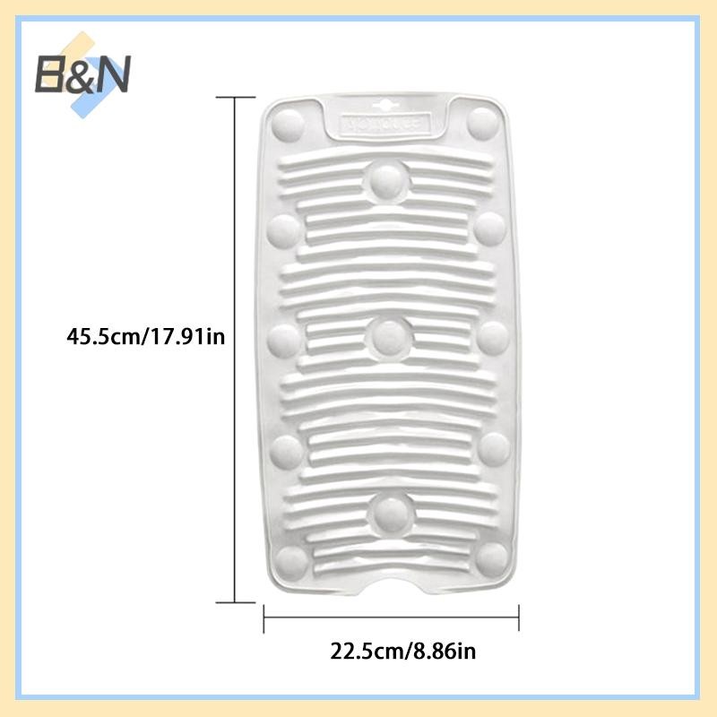 B & N Silicone Giặt Scrub Board – Bàn Giặt Di Động, Có Thể Gập Lại & Treo Được, Dụng Cụ Vệ Sinh Gia Đình Sáng Tạo Để Giặt.