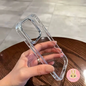 Ốp Điện Thoại Sang Trọng Trong Suốt Cho Google Pixel 10 9 Pro XL 9A 8 8A 7 7A 6 6A 5 5A XL 4 4A 3A 5G 4G Vỏ Khung Mạ Camera Đơn Giản Dễ Thương Ốp Lưng Mềm