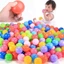 QEARY 50 CÁI Đồ chơi bóng đại dương dày, Đồ chơi xếp hình bóng sóng dày tương tác Montessori, Đồ chơi bóng nảy Bóng nhựa nhận thức tinh tế Bóng đại dương Đồ chơi trong nhà cho bé trai bé gái
