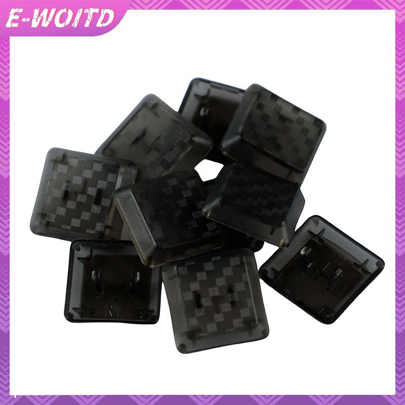 E-WOITD 10 Cái 1u Lưới Trống Màu Đen Backlit Thay Thế Keycaps Tương Thích Cho G813 G815 G913 G915 G913 Tkl G915 Tkl Bàn Phím HNVN