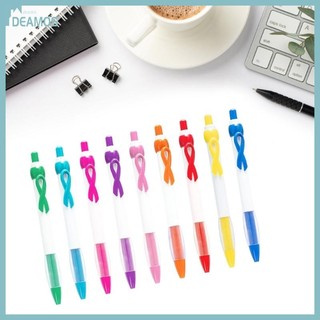 DE Ergonomic Grip Bút bi có thể thu vào có kẹp bút cho trường học văn phòng