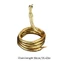 Treeling Hợp kim chắc chắn Vòng cổ bọc rắn Phụ kiện thời trang cho những người yêu thích phong cách độc đáo