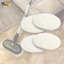4 gói Miếng đệm thay thế cho cây lau nhà điện Phụ kiện chà sàn 8.07 inch