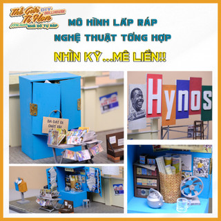 Mô hình gỗ tự lắp ráp DIY - Thế Giới Tí Hon - SẠP BÁO LỀ ĐƯỜNG GP04