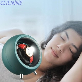 Hộp đồng hồ cơ tự xoay CLI với đồng hồ động cơ yên tĩnh Vỏ xoay có cáp chạy bằng nguồn hoặc USB