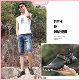 【Hot】Dép đi biển Unisex Barefoot thoáng khí Khóa đôi Giày Aqua ngoài trời trong nhà
