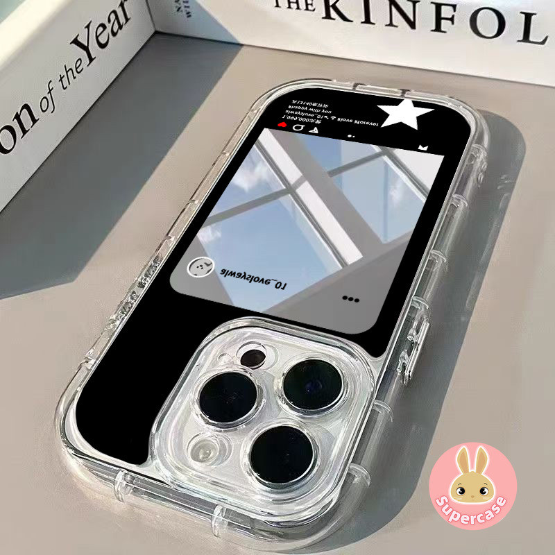 Ốp Điện Thoại Gương Khung Phong Cách Ins Cho Realme C75 C73 14X 10S 9 9i SE 8 8S GT7 GT7T GT5 GT3 GT2 GT Master Neo 5 SE 3T 2 Narzo 50 30 5G Vỏ Mềm Dễ Thương Đơn Giản Chống Sốc Trong Suốt