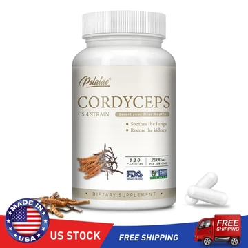 Thực phẩm bổ sung chế độ ăn uống Pslalae Cordyceps Sinensis CS-4, Thực phẩm bổ sung thảo dược không biến đổi gen