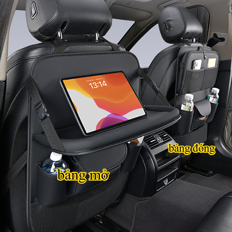 Túi Đựng Đồ Treo Sau Ghế Ô Tô Bằng Da Cao Cấp, sức chứa lớn,chống nước,Dễ Dàng Lắp Đặt,Vệ Sinh