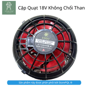 Quạt Áo Điều Hòa 18V ABS không chổi than nhựa ABS siêu chắc chắn 24V 5V 12V 7V mùa hè nóng bức công trường, thi cô 5v