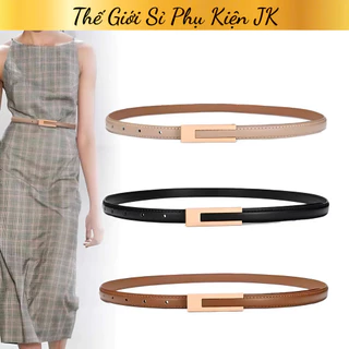 Thắt Lưng Nữ Bản Nhỏ 1,4cm_Thế Giới Sỉ Phụ Kiện JK(3PU)