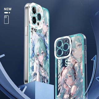 Ốp Lưng Cho Redmi Note 13 12 11 10 Pro Max Plus 10S 11S 12S CellAnime Hatsune Miku Vỏ Điện Thoại Hoạt Hình Dễ Thương Hợp Thời Trang Silicon Trong Suốt Mềm