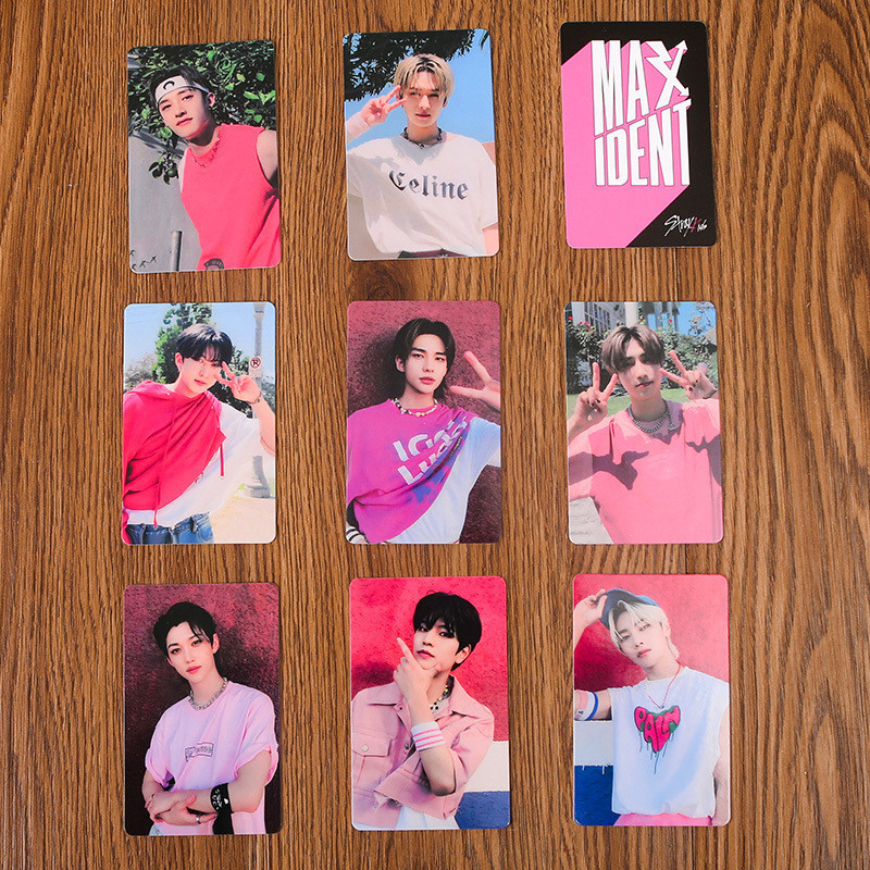 8-11 Chiếc STRAY KIDS Photocards MAXIDENRT Album Ảnh Lomo Cards HYUNDAI BANGCHAN LEE BIẾT CHANBIN HAN FELIX I.N SENUGMIN Kpop Bưu Thiếp YM