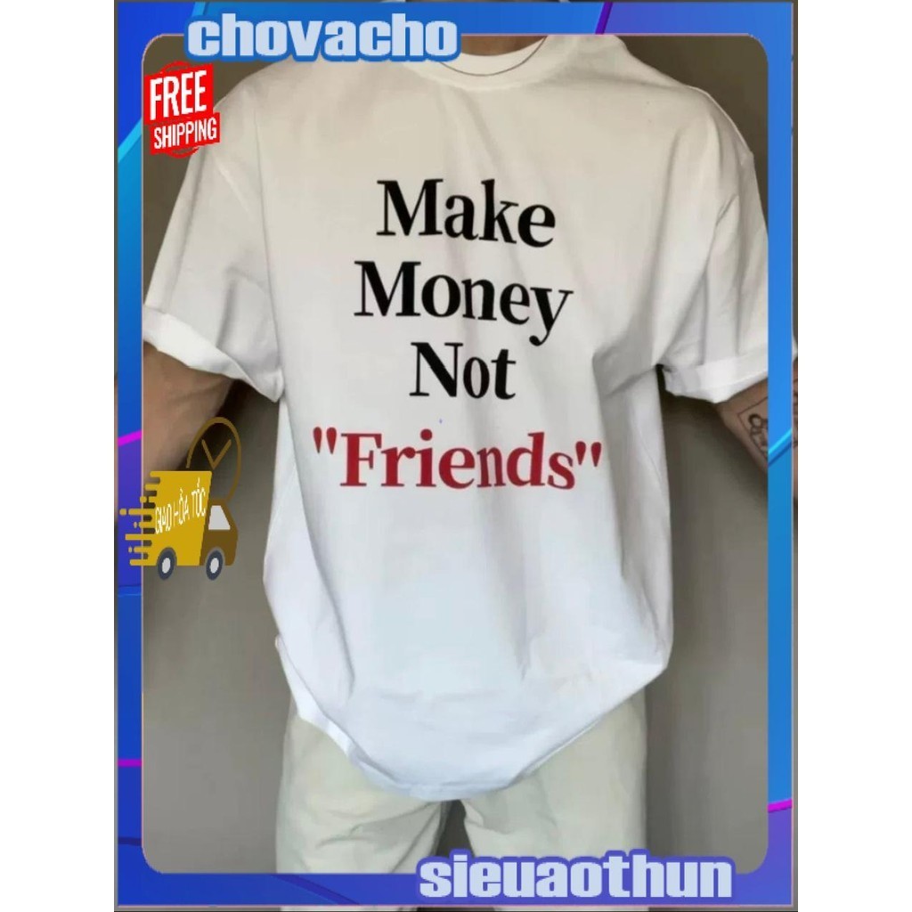 Áo thun Stee Cổ tròn FRIENDS Localbrand ICVCVNI Unisex