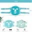 SAIA Ice Gel Eye Face, Có thể tái sử dụng Giảm mặt Puff Sleeping Ice Pack, Sửa chữa khuôn mặt Hạt gel nhiệt lạnh và nóng nén Công cụ chăm sóc da giảm mệt mỏi cho phụ nữ SPA