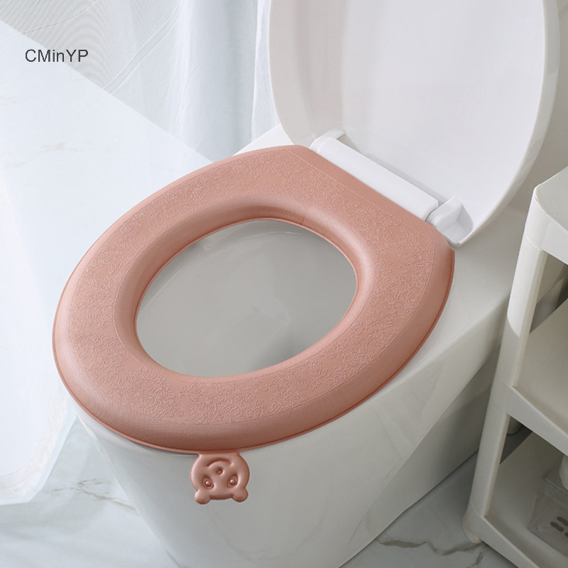 Vỏ bọc bồn cầu chống thấm nước CMinYP EVA dày bốn mùa Tấm lót vệ sinh đa năng Glory