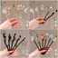 Kẹp tóc mặt dây chuyền phong cách cổ xưa, phụ kiện váy mặt ngựa Hanfu dành cho nữ, cảm giác cao cấp, kẹp tóc bện cho bé gái, kẹp tóc phong cách Trung Quốc mới