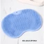 Miếng chà lưng YYLINGX, Miếng đệm tắm Massage chống trượt bằng silicon, Lược cao su mềm lười biếng Bàn chải tắm Dụng cụ làm sạch cơ thể Hộ gia đình