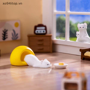 Xoitop Hoạt Hình Dễ Thương Ferret DIY Trang Trí Nhà Cửa Để Bàn Thu Nhỏ Các Bức Tượng Nhỏ Trang Trí Thủ Công Phụ Kiện Trẻ Em Quà Tặng VN