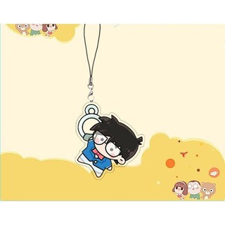 [Mặt Dây chuyền] Thám tử lừng danh Conan xung quanh chuỗi điện thoại di động Dây đeo điện thoại di động sáng tạo cuốn sách quà tặng ngày lễ cho học sinh Túi phụ kiện Mặt dây chuyền E7ZK