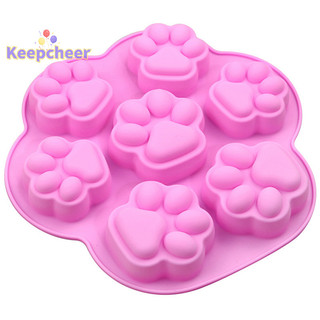 [Keepcheer] Khuôn Silicon Xà Phòng Chân Đáng Yêu Fondant Trang Trí Khuôn Hình Silikon [Mới]