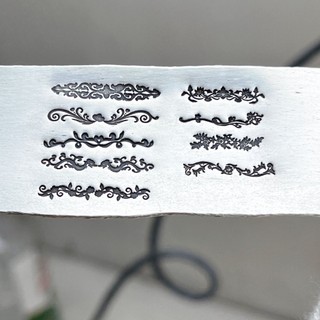 Công cụ khắc vòng tay bằng thép tùy chỉnh.