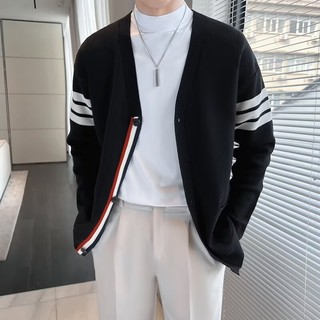 Áo len Dichuangzhe Áo len Cardigan nam dáng rộng