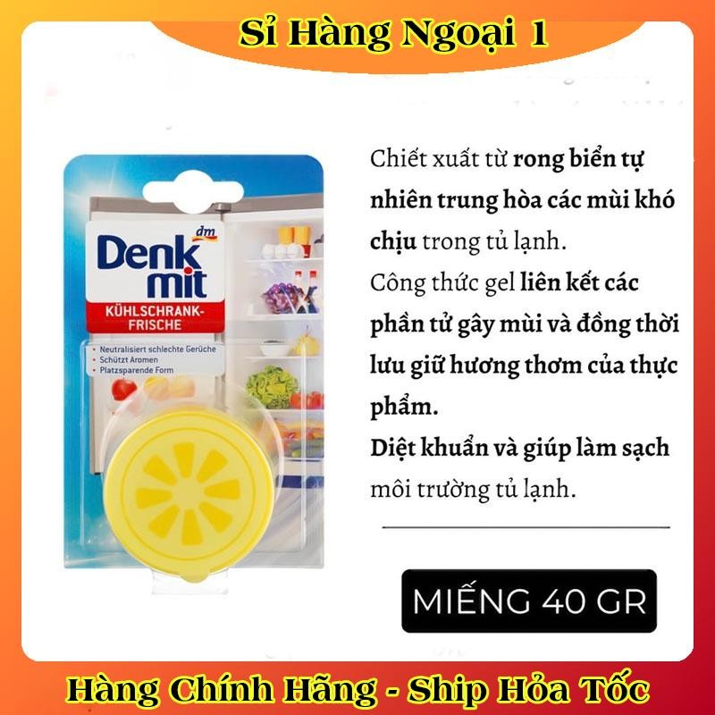 Sáp khử mùi tủ lạnh DENKMIT của Đức - Date mới nhất