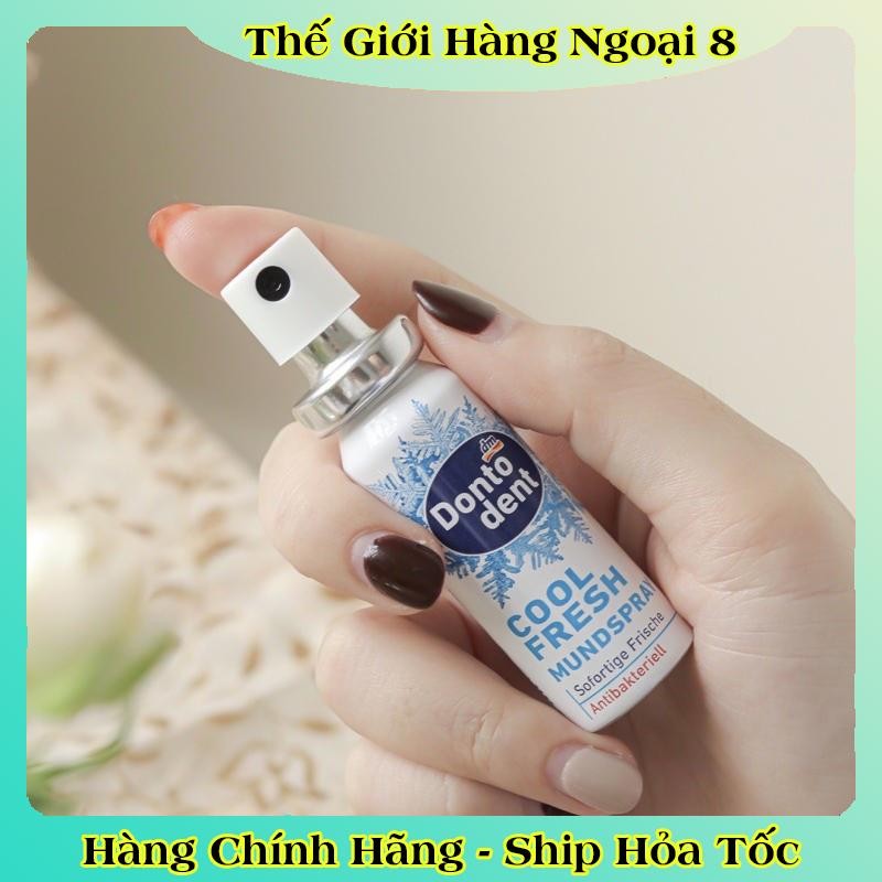 [DATE MỚI] XỊT THƠM MIỆNG KHÁNG KHUẨN DONTODENT CỦA ĐỨC