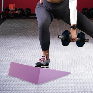 Hilabee Squat Wedge Block Foot Incline Board để tập thể dục Pilates kéo dài bàn chân