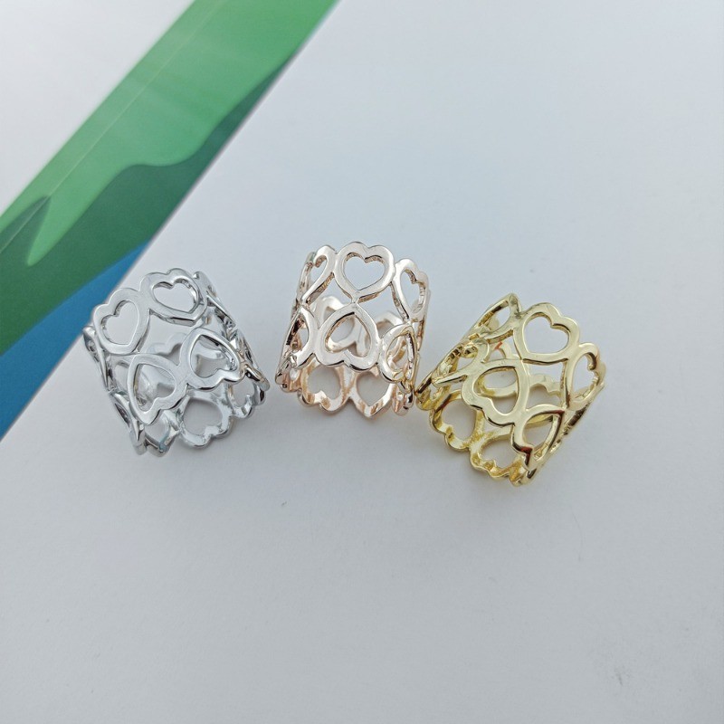 [Yunyuan] Thời Trang Hàn Quốc Mới Tình Yêu Khóa Góc Rỗng Thắt Nút Quần Áo Khăn Khóa Đa Năng Kẹp Trâm Cài Cao Cấp