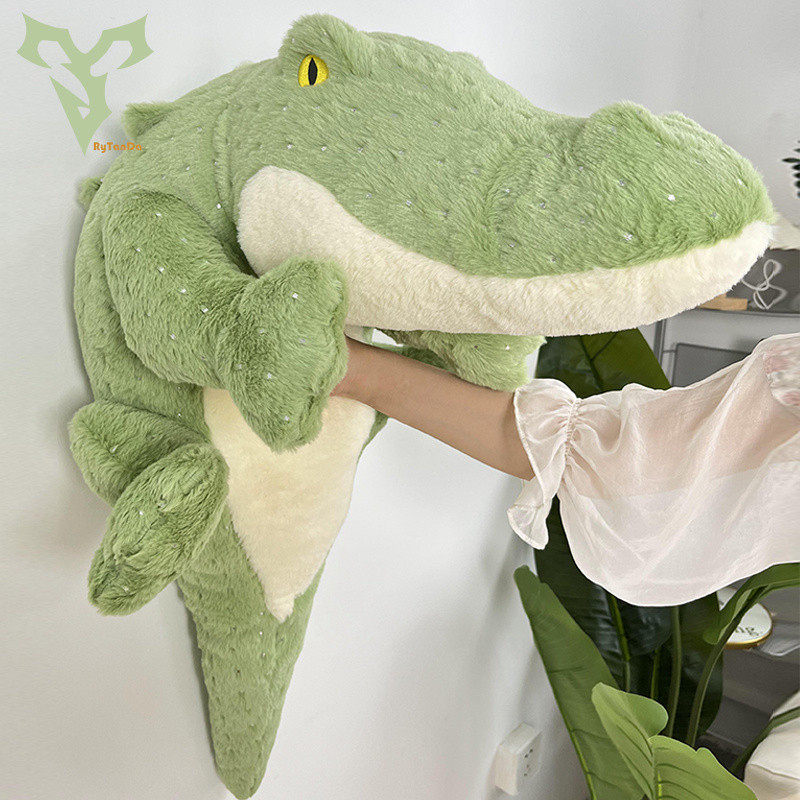 Mô Phỏng Cá Sấu Sang Trọng Gối Mềm Kích Thước Lớn 55-115cm Gấu Bông Búp Bê Phòng Ngủ Đệm Sofa Mềm Mại Thoải Mái Đồ Chơi Trẻ Em Quà Tặng Sinh Nhật Quà Tặng Giáng Sinh