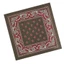 Flgo Hiphop Khăn trùm đầu Paisleys Khăn quàng cổ dành cho người lớn Unisex Bandanas Vintage Hoa Neckerchief