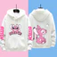 SY3 Khâu quần áo của mình-và-cô Áo Hoodie Anime Áo Unisex Dài Tay Top Cosplay 3D Chui Đầu Plus Kích Thước YS3