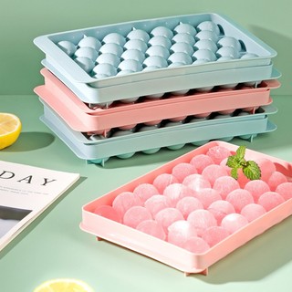 Khay đá bi tròn tủ lạnh 33 viên có nắp đậy ALINE