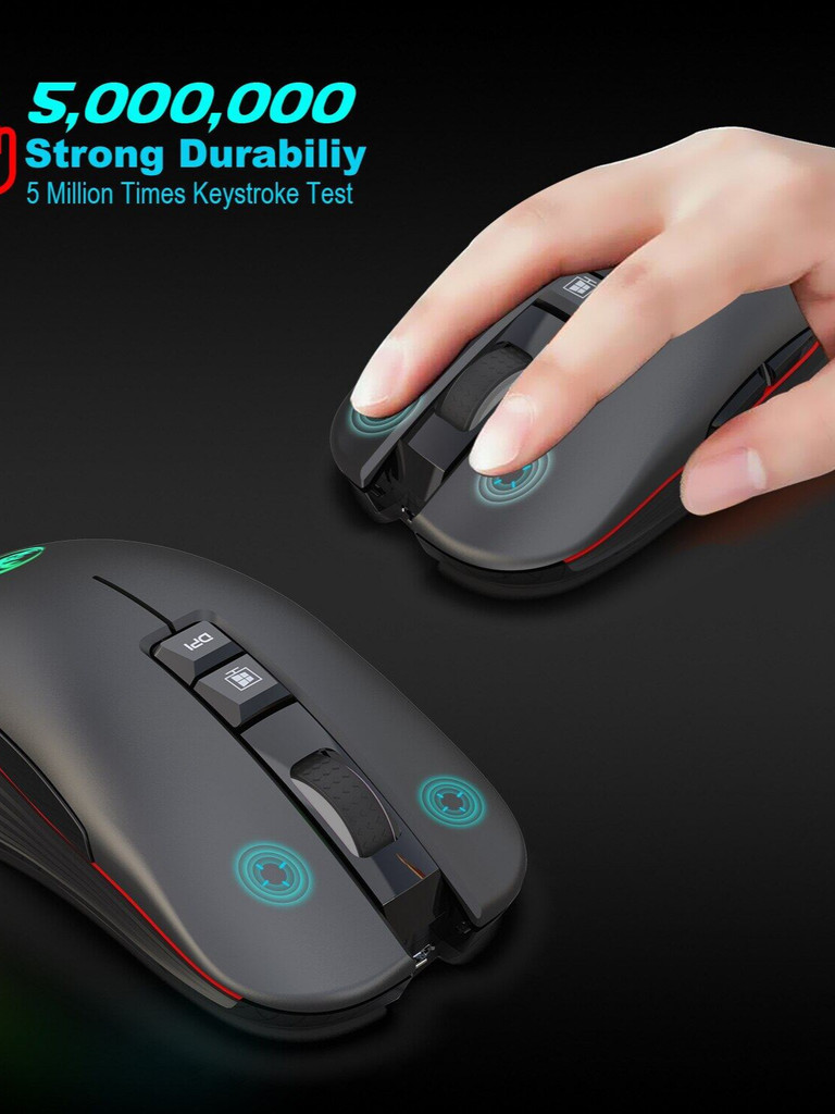 [SS originality] JOMAA 2.4GHz Wireless Gaming Mouse Rechargeable ...