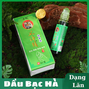 Dầu Bạc Hà 12ml Dạng Lăn Tinh Dầu Gió Bạc Hà Nguyên Chất Giúp Giảm Đau, Ngủ Ngon Và Giảm Nhức Mỏi