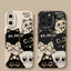 Ốp Điện Thoại Mèo Đen Dễ Thương Cho iPhone 17 16 15 14 13 12 11 Pro Max X Xr Xs Max 7 8 Plus SE2020